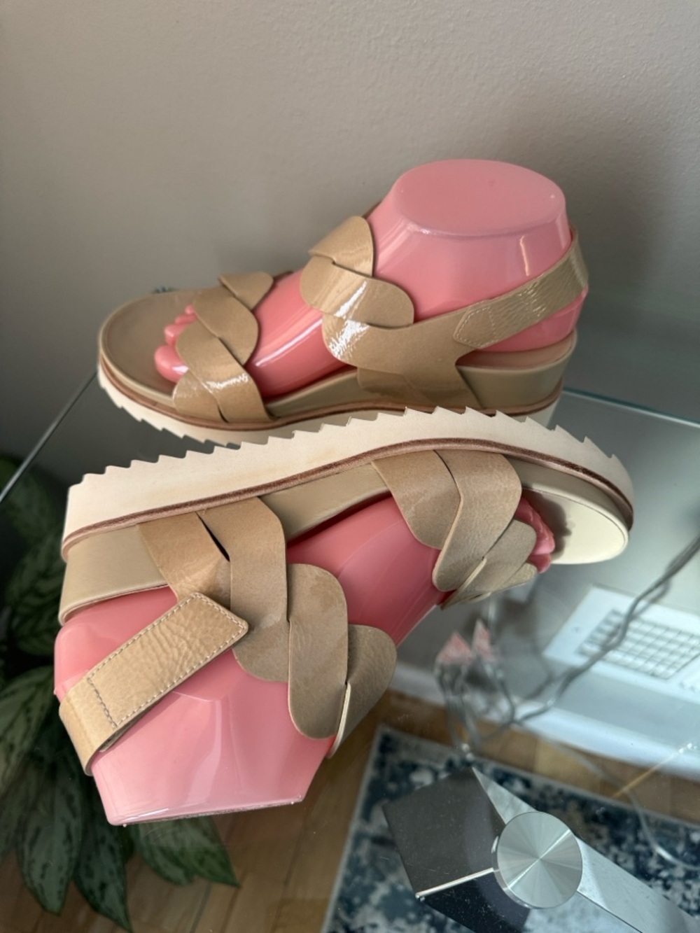 Homers ELBA ReverseVernice Vacheta Sandals - Picture 2 of 13